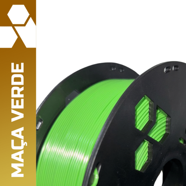Filamento PLA Perfect Silk Maçã Verde